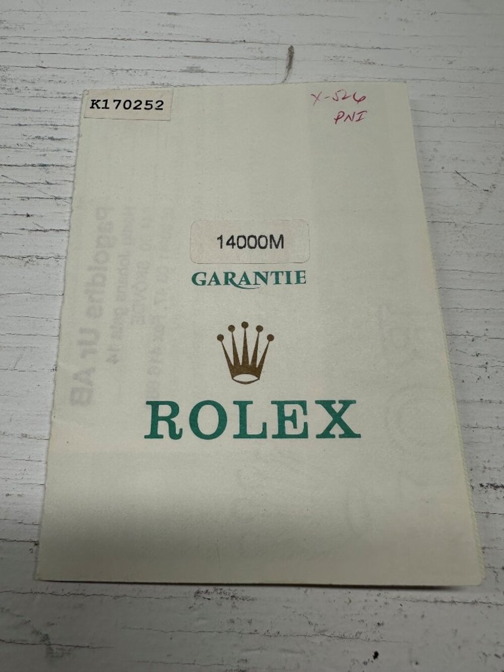 Rolex Air King Precision 14000 Automatic white dial 34 mm - Picture 4 of 4
